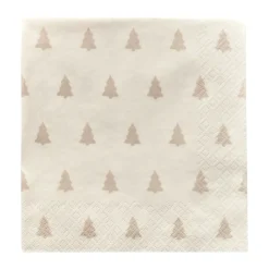 Linen trees -lautasliina 33 x 33 cm 20-pakkaus, hiekka