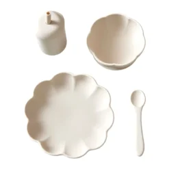 Little Poppy lastenastiasto 4 osaa, Cream