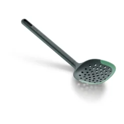 Lékué non scratch reikäkauha 28,5 cm, Vihreä