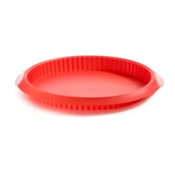 Lékué quiche piirakkavuoka silikoni Ø28 cm, Punainen