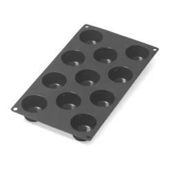 Lékué silikonimuotti mini muffinsseja 11 kpl, Musta