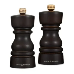 London suola- ja pippurimyllysetti 13 cm, Chocolate