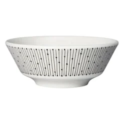Mainio Sarastus -kulho Ø 13 cm, Musta-valkoinen