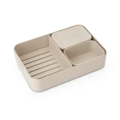 Make & Take bento -lounasrasia suuri 2 l, Soft Beige
