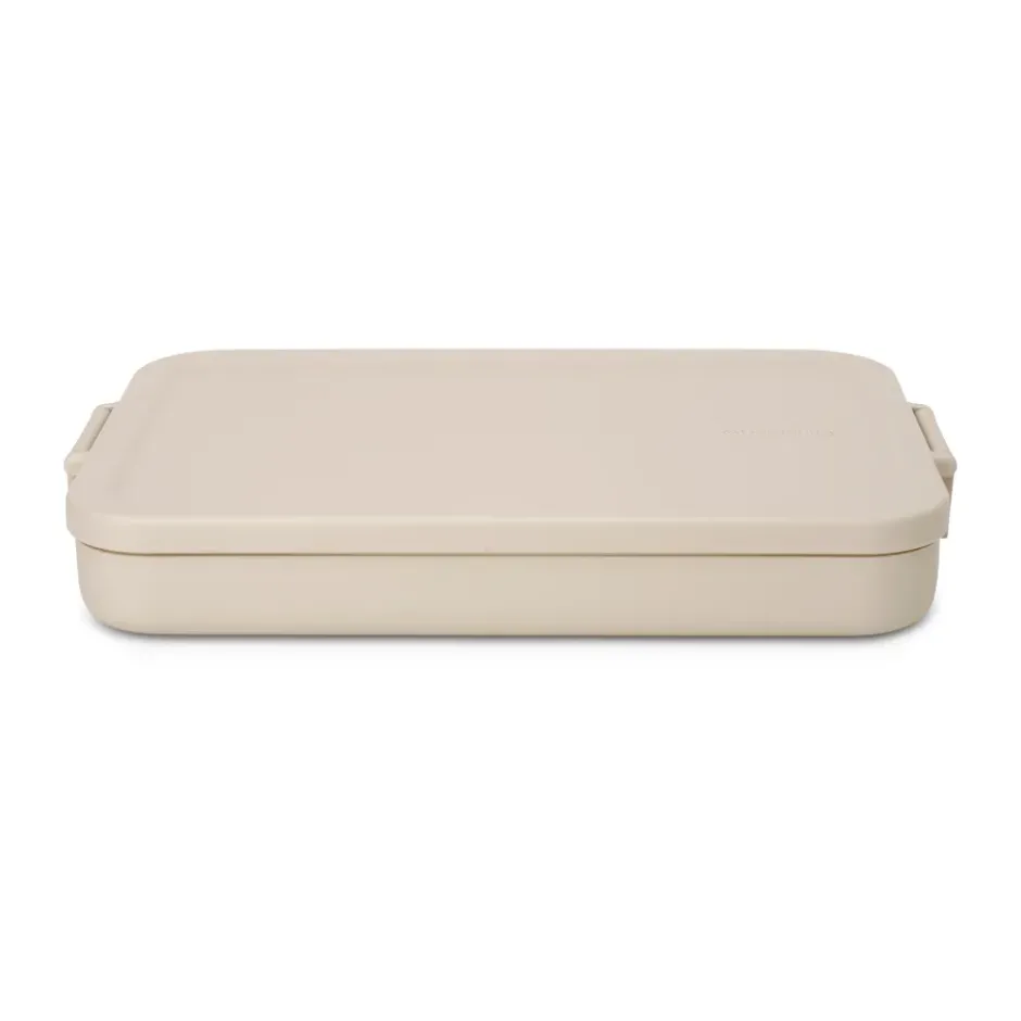 Make & Take -lounasrasia litteä 1,1 l, Soft beige