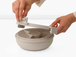 Make & Take -salaattikulho 1,3 l, Soft beige
