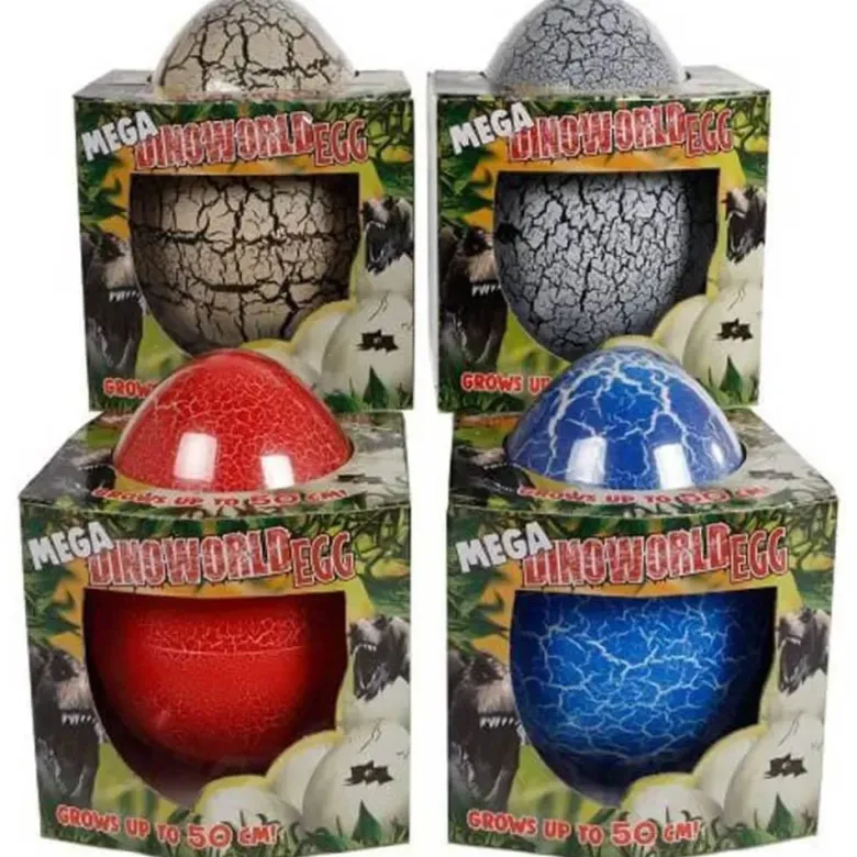 Mega DinoWorld Ägg Växande Dinosaurie 20 cm