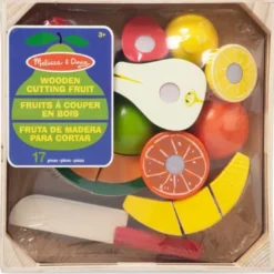 Melissa & Doug Leksaksmat Frukter i trälåda