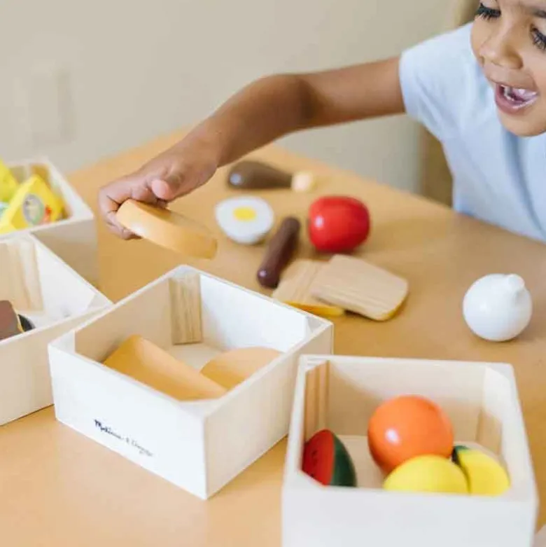 Melissa & Doug Leksaksmat Matvaror med förvaring