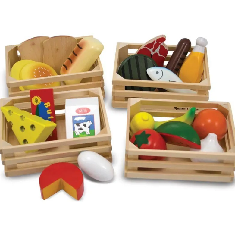 Melissa & Doug Leksaksmat Matvaror med förvaring
