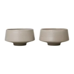 Miko kulho Ø14 cm 2-pack, Warm grey