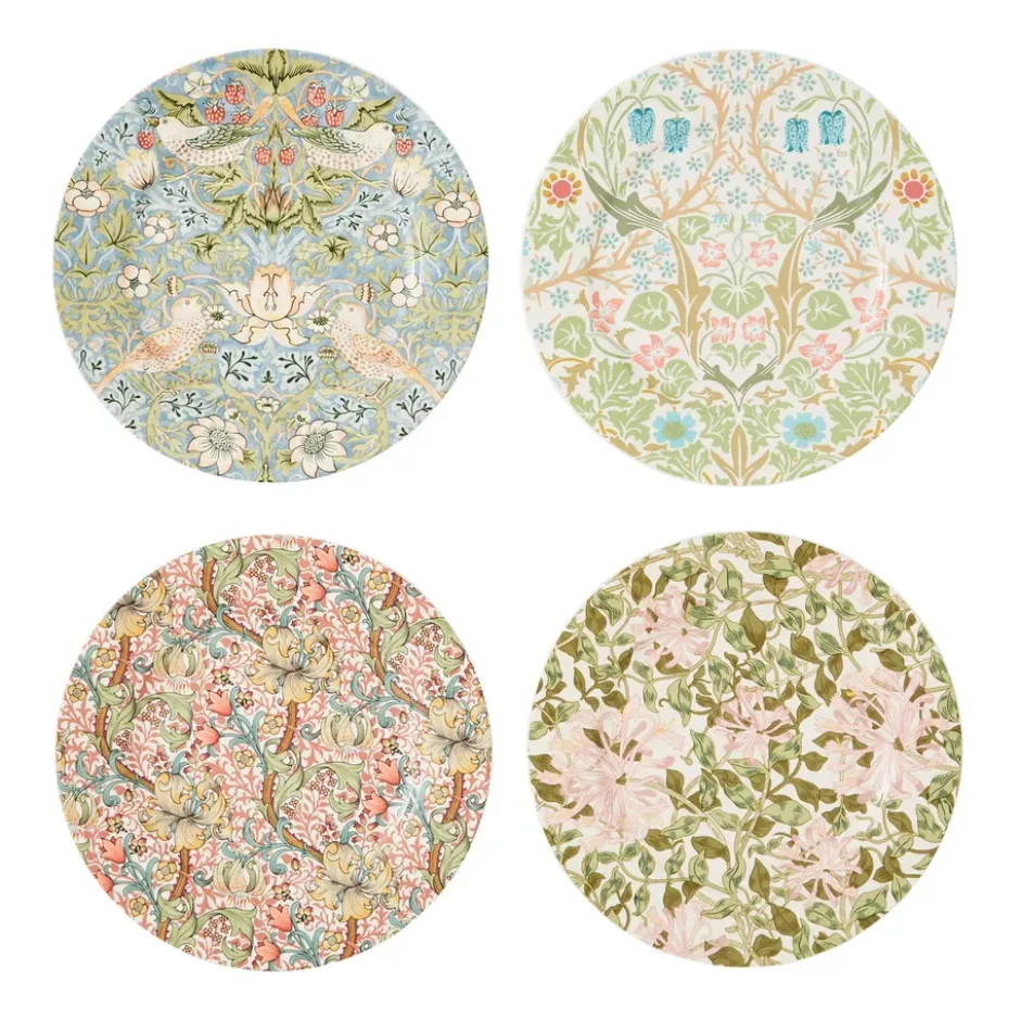 Morris & Co. -lautanen Ø 20 cm 4 osaa, Multi