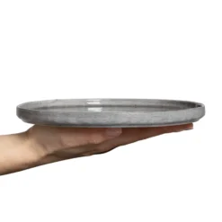 MSY-lautanen 20 cm, Harmaa