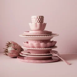MSY-lautanen 20 cm, light pink