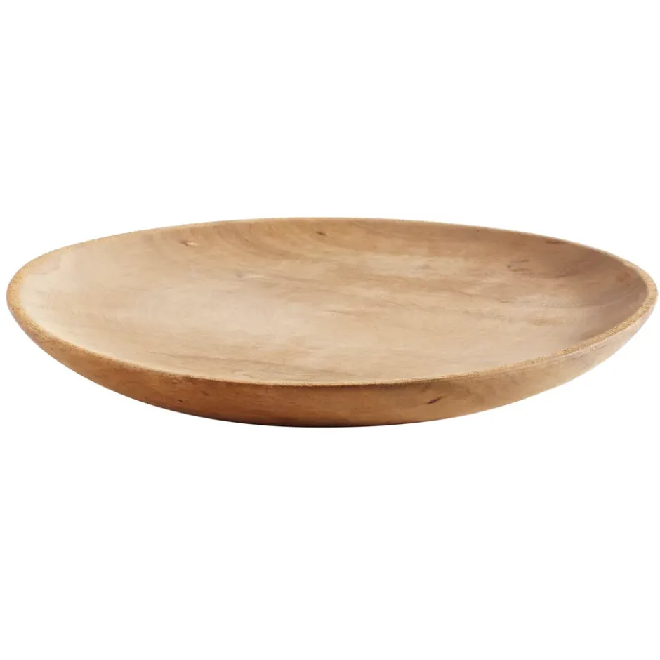 Muubs teak lautanen 26 cm, Luonnonvärinen
