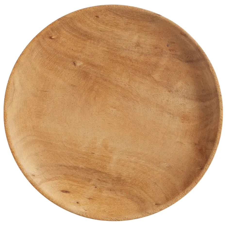 Muubs teak lautanen 26 cm, Luonnonvärinen