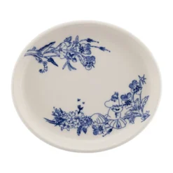 Muumi Haru soikea lautanen 16 cm., Sinivalkoinen
