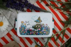 Muumi Niitty lounasrasia 12×18,5 cm, Vihreä