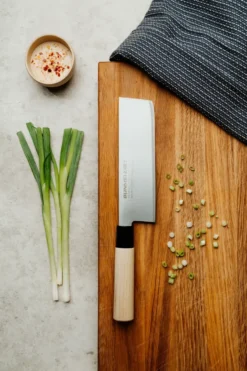 Nakiri-vihannesveitsi, Luonnollinen, 16,5 cm