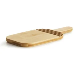 Nature bambu leikkuulauta kahvoilla, 26,5 cm