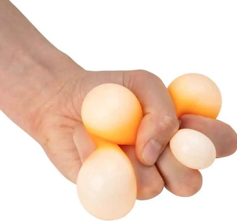 Neon Klämboll Squish Ball Tobar 7 cm
