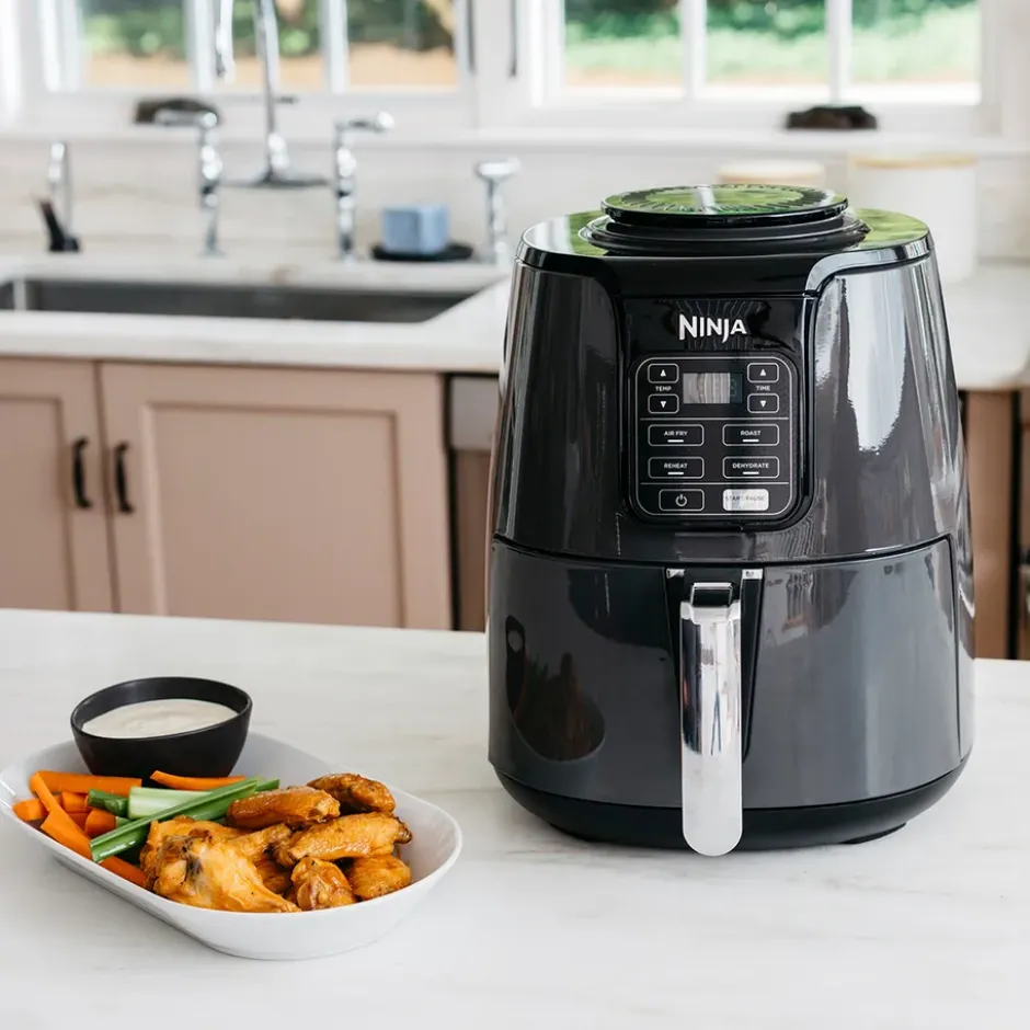 Ninja AF100 Air Fryer 3,8 L, Harmaa