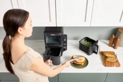 Ninja Air Fryer SL300EU double stack 2 laatikkoa 7,6 l, Musta