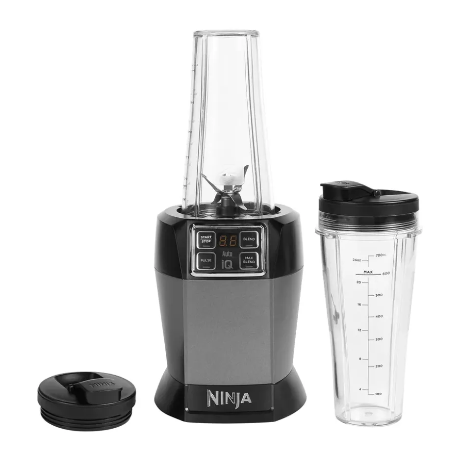 Ninja BN495 blender Auto-iQ:llä, Musta