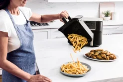 Ninja Foodi Max AF451 Airfryer Dual Zone Lämpömittari 9,5 L, Musta