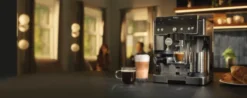 Ninja Luxe™ kahvilan välttämättömyys 2-in-1 espressokone, Ruostumaton teräs