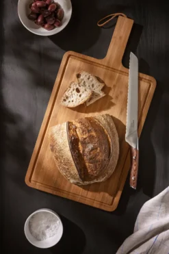 Nordic Kitchen leipäveitsi 24 cm, Damaskusstål