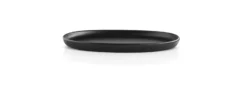 Nordic kitchen ovaali lautanen 18,5 x 26 cm, Musta
