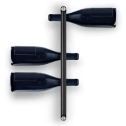 Nordic Kitchen ripustettava viiniteline, Black