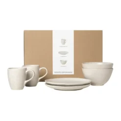 Nordic Vanilla aamiaisasetti kahdelle, 6 osaa