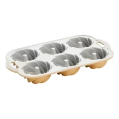 Nordic Ware Heritage bundtlette -leivontavuoka kulta, 0,9 l