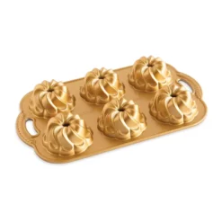 Nordic Ware piroutte bundtlette leivontavuoka 1,2 L, Kultainen
