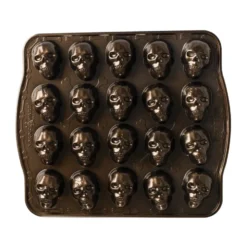 Nordic Ware Skull Bites -leivontavuoka, Pronssi