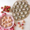 Nordic Ware strawberry bites -kakkuvuoka, 0,4 l