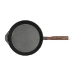 Nordwik valurautapata puukahvalla, 28 cm