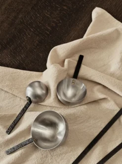 Obra Measuring Spoons mittasetti 3 osaa, Stainless Steel