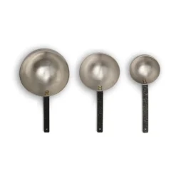Obra Measuring Spoons mittasetti 3 osaa, Stainless Steel