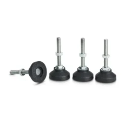 Ooni foot kit modulikansille 4-pack, Black
