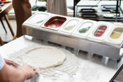 Ooni pizza täyteasema, Stainless steel