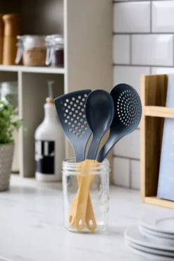 Optima keittiövälineet 2 3 osaa, Curry-nylon