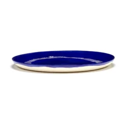 Ottolenghi Feast lautanen L Ø26,5 cm 2-pakkaus, Dark blue stripes-white
