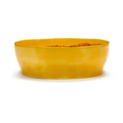 Ottolenghi Feast salaattikulho Ø27,5 cm, Yellow stripes-red