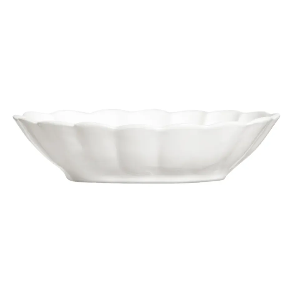 Oyster kulho 18x23 cm, Valkoinen