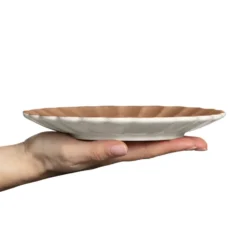 Oyster lautanen 20 cm, Cinnamon