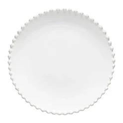 Pearl lautanen, Valkoinen, Ø22 cm