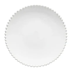 Pearl ruokalautanen, Valkoinen, Ø28 cm